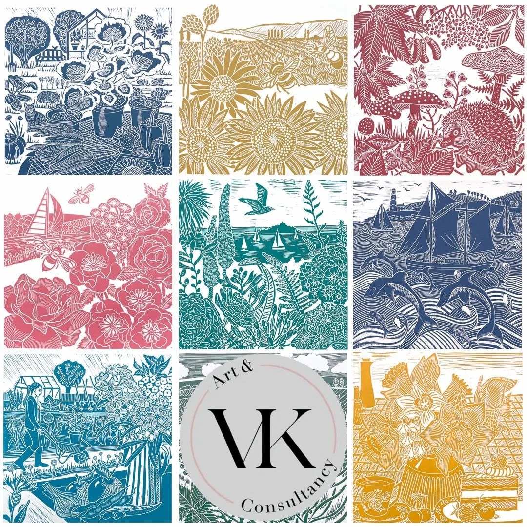 Exciting news! ✨
Next week I&rsquo;ll be exhibiting in a vibrant pop-up exhibition at Cambridge Artworks, curated by the wonderful VK Gallery.
The exhibition will feature an incredible mix of artists, printmakers, sculptors, ceramicists and jewellers