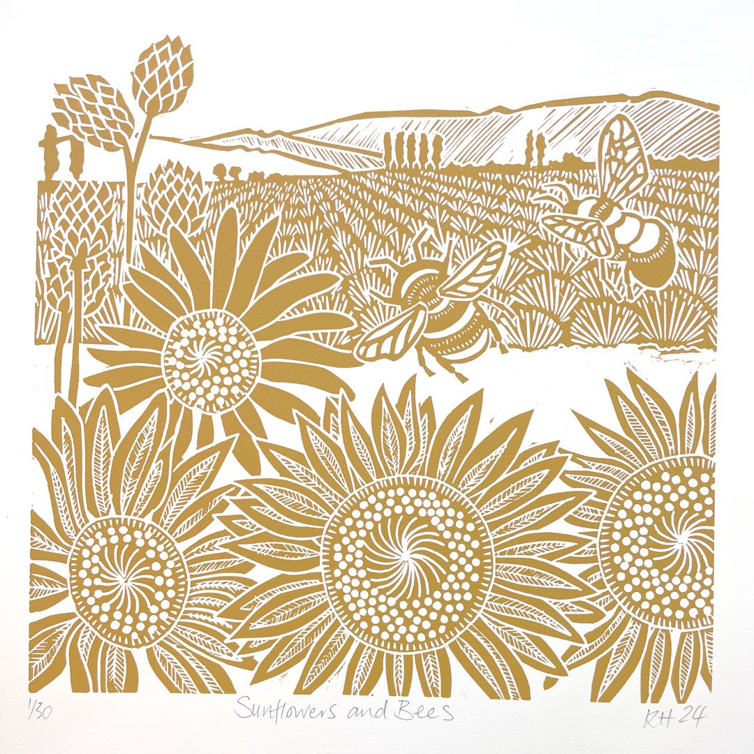 SunflowerandBees-Border.jpg