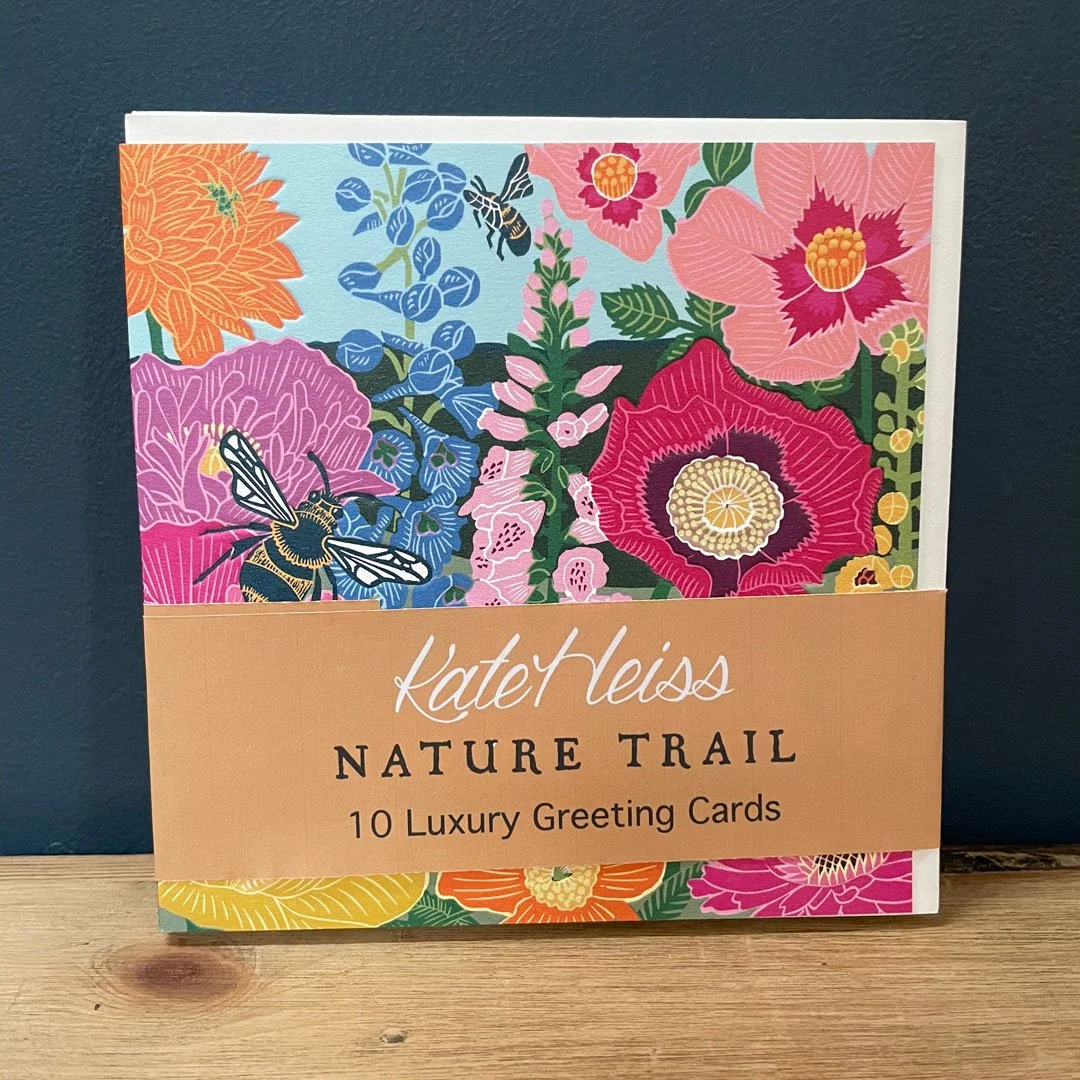 Pack of 10 Cards - Flower Garden