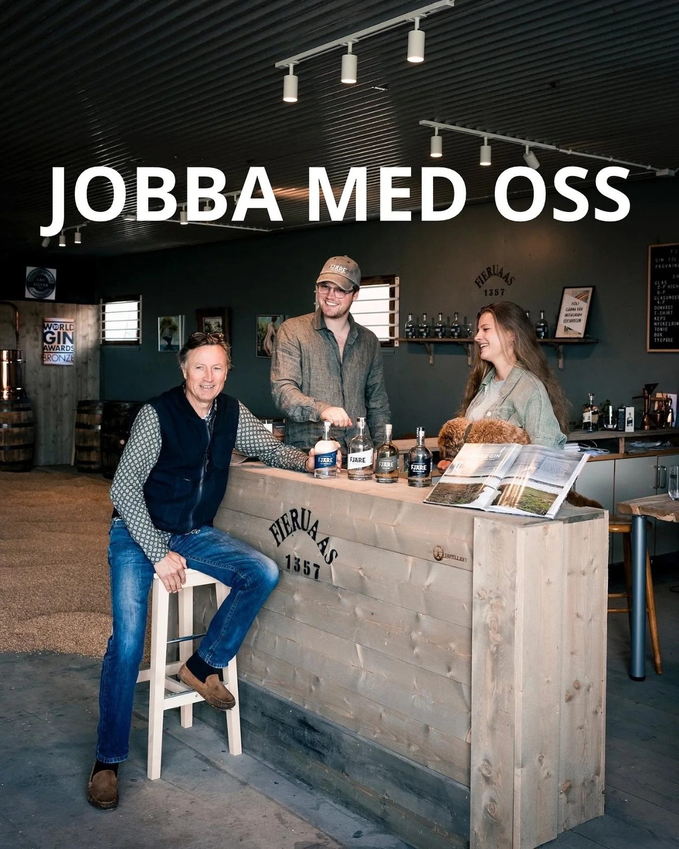 Vill du jobba extra hos oss? Nu finns det chans att bli en del av Fj&auml;re-familjen! 

Vi s&ouml;ker en ny provningsv&auml;rd/guide som vill vara med och h&aring;lla i v&aring;ra provsmakningsevent och rundturer. Vi letar efter dig som brinner f&ou