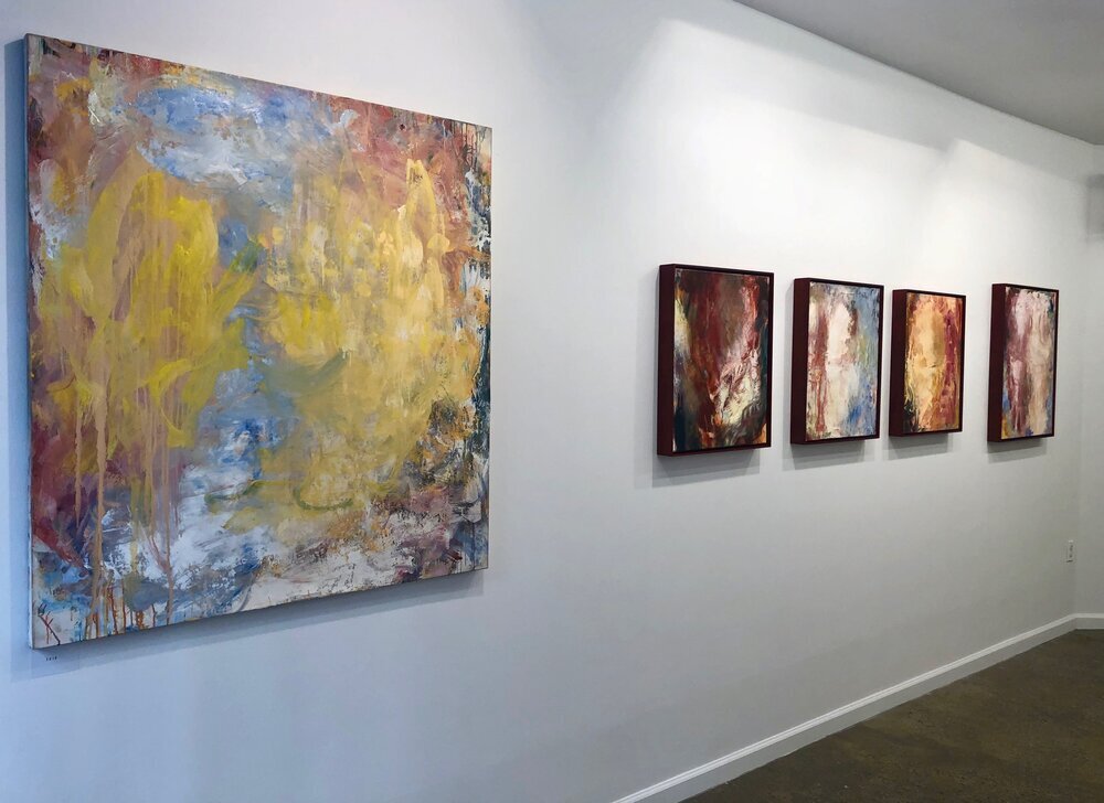 Installation Shot of Frank Holliday, Saturn Return