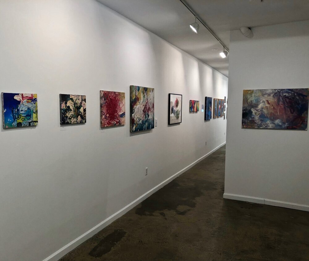 Installation Shot of Frank Holliday, Saturn Return