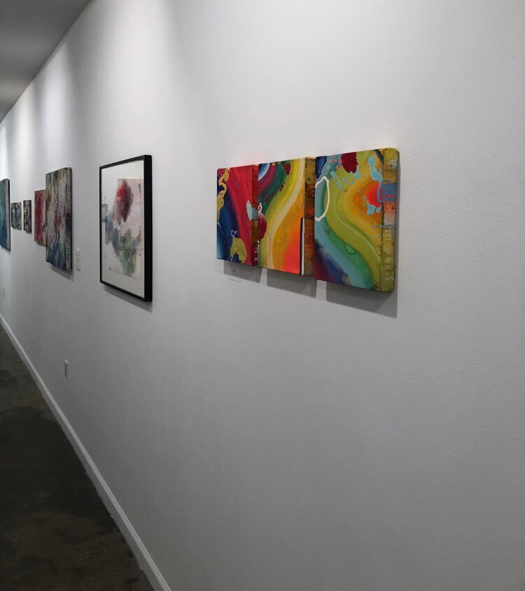 Installation Shot of Frank Holliday, Saturn Return