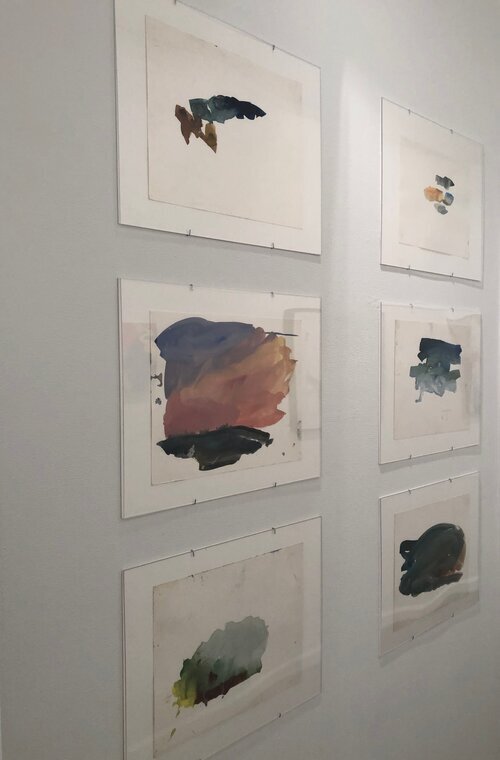 Installation Shot of Frank Holliday, Saturn Return