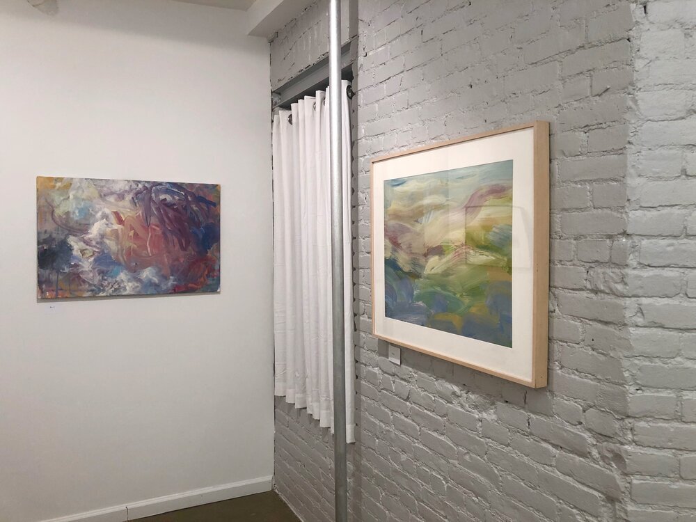 Installation Shot of Frank Holliday, Saturn Return