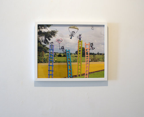 Michelle Westmark Wingard, Allie Wingard, and Naomi Wingard, We Will Build Ladders 8 (2016)