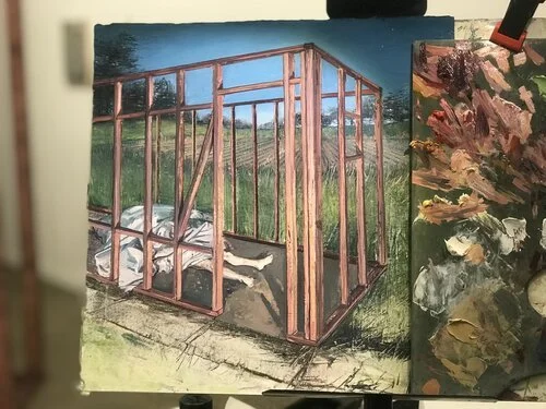 Melanie Vote Painting Demo, Insights to Process