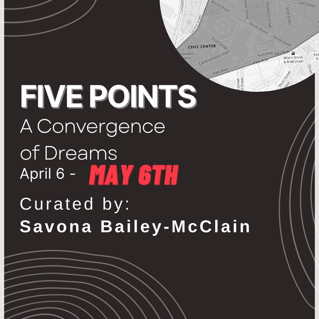 We at Equity Gallery have recieved such a lovely respond to our current exhibition &quot;5 Points: A Convergence of Dreams&quot; that we have decided to extend the show by 1 additional week! The show will now close Saturday, May 6th. Make sure to vis