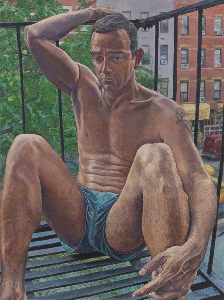 George Towne, "Nando - Fire Escape"