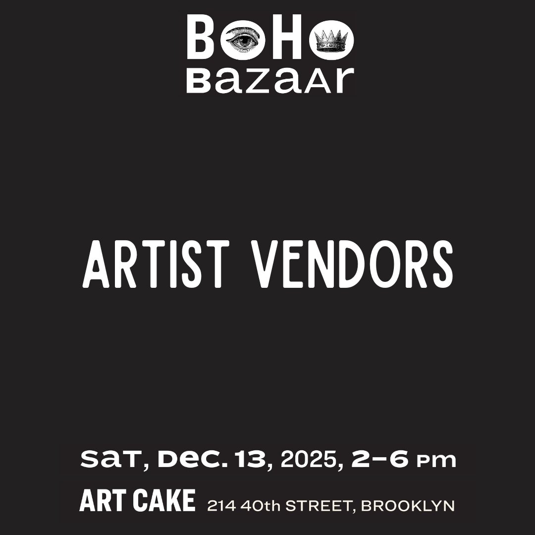 We&rsquo;re thrilled to introduce two more artist vendors joining us at BoHo Bazaar. Look for prints and one-of-a-kind kiln fired enamel and glass pieces along with a charming selection of handmade holiday cards!

BoHo Bazaar will take place on Decem