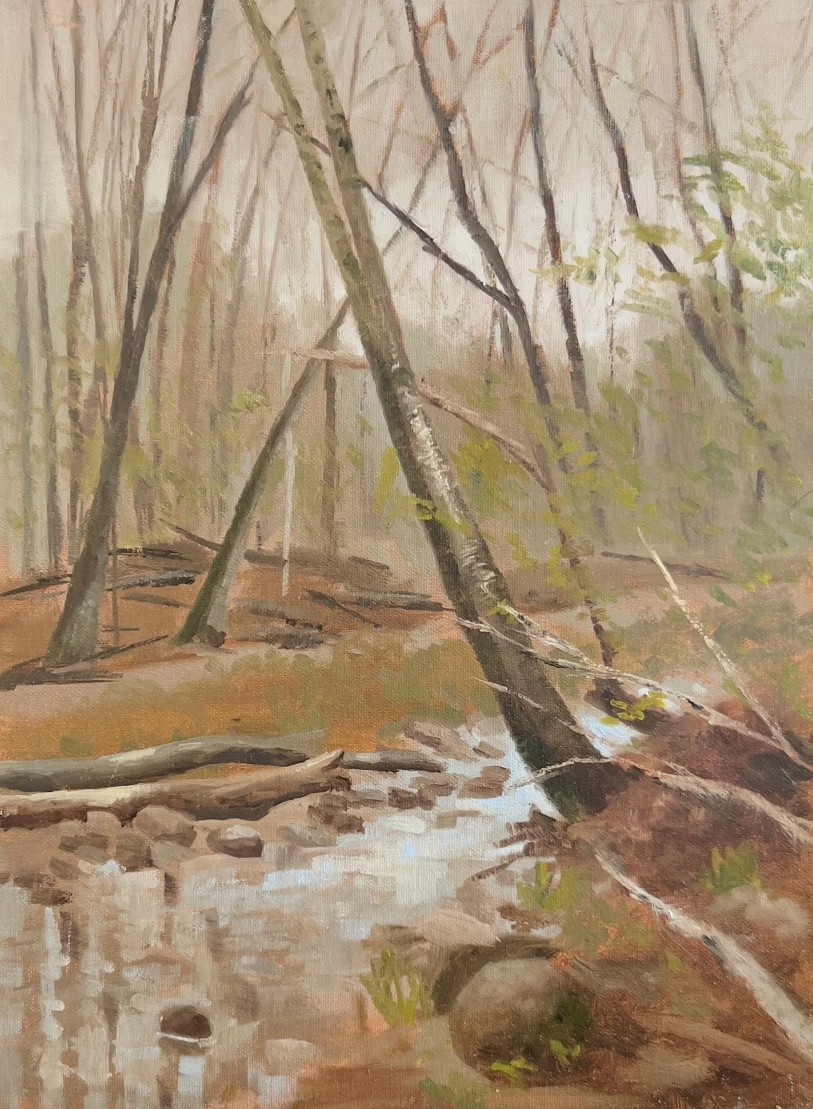 Robin Kappy, "Slide Mountain Plein Air"