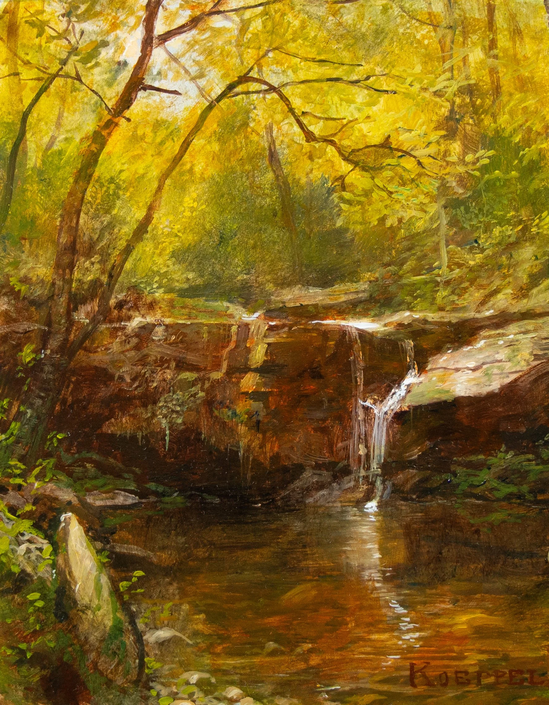 Erik Koeppel, "Stream in the Catskills"