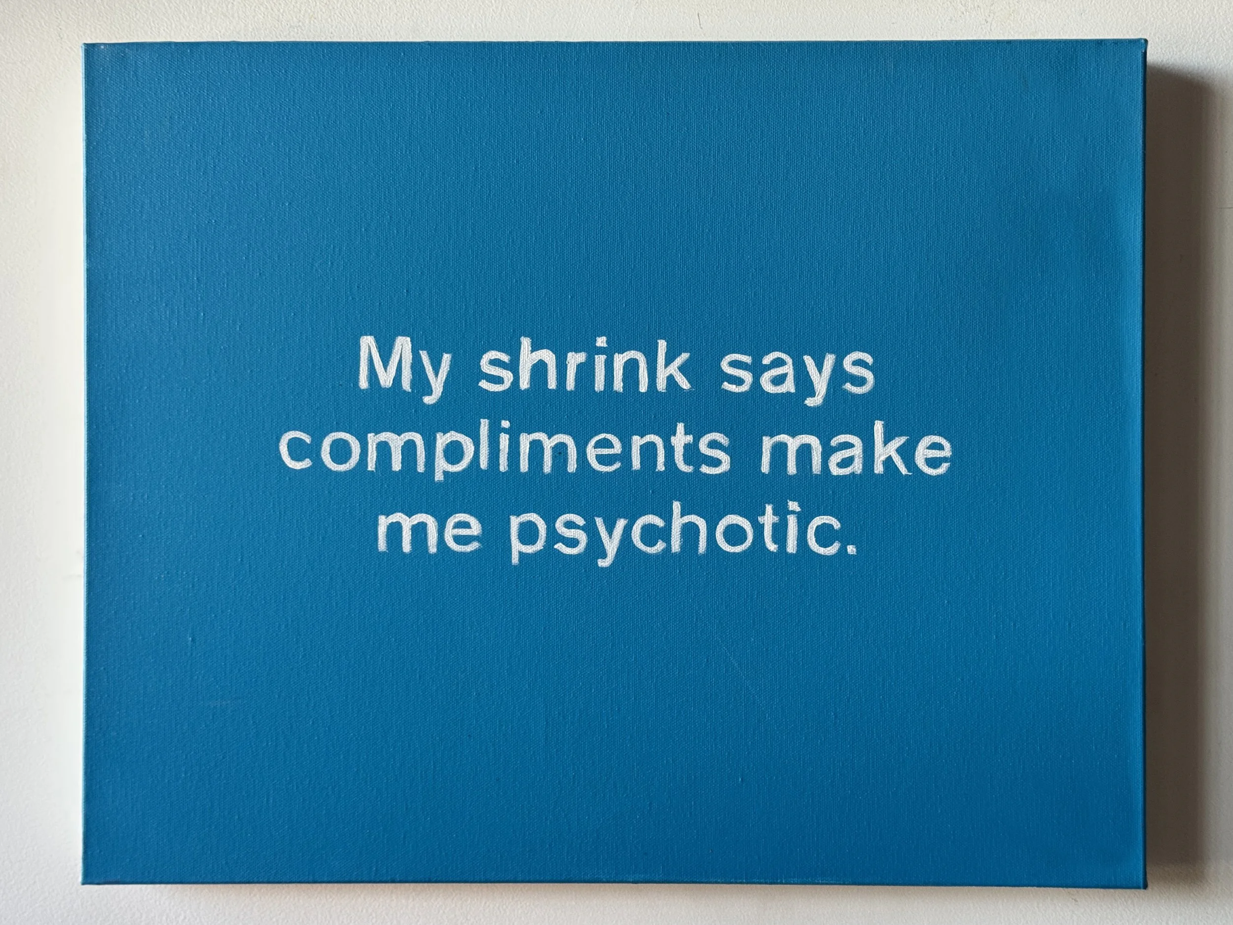 Lisa Levy, "33. My shrink says compliments make me psychotic."
