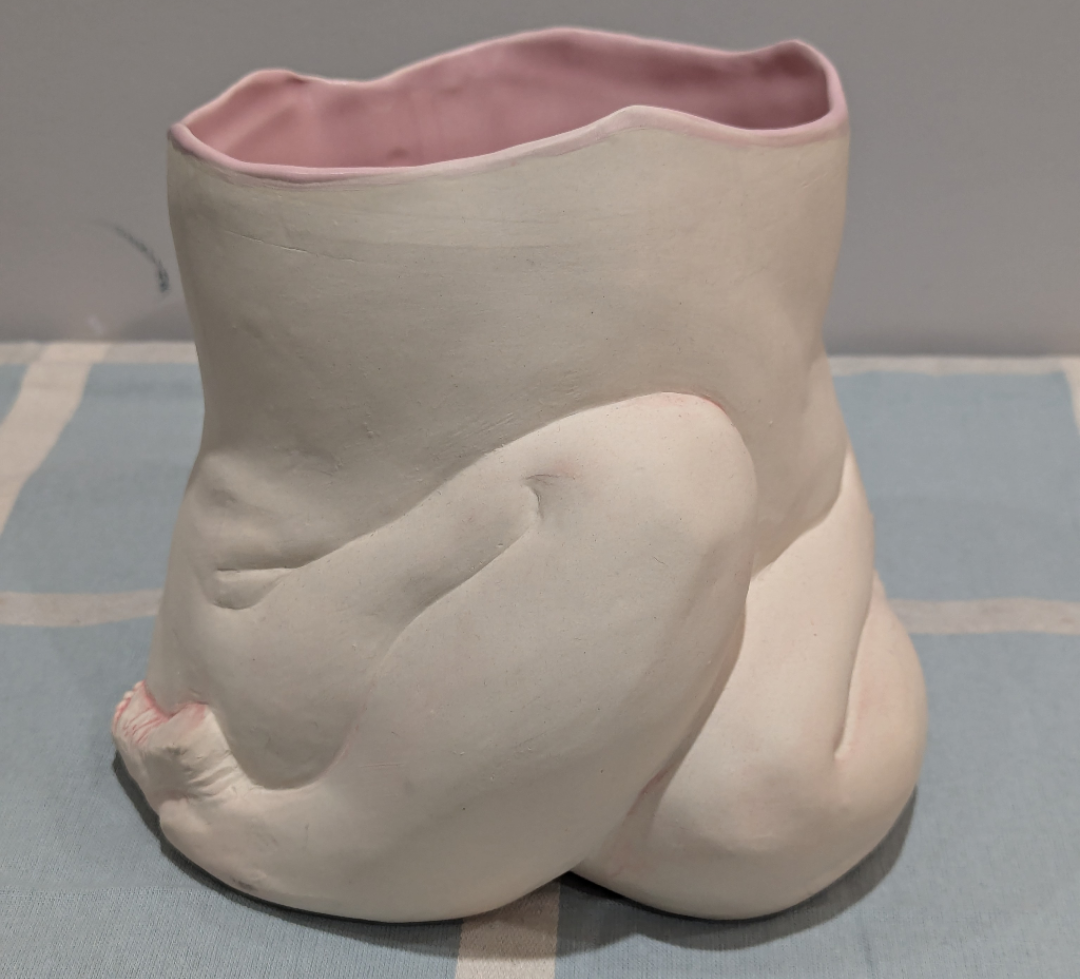 Madison Haws, “Body Pot (Matte Cream/Pink)”