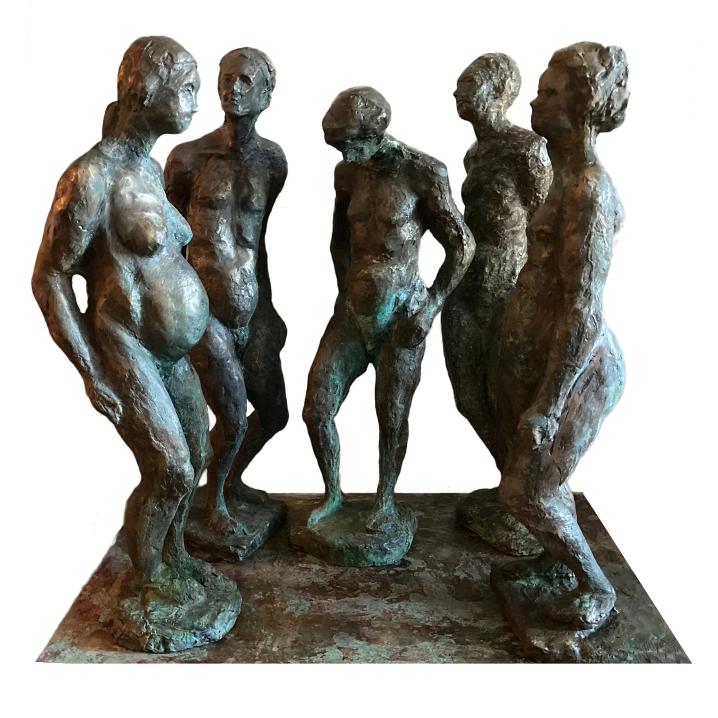 Mark La,Riviere, "Inthetimeofcorona-five figures"