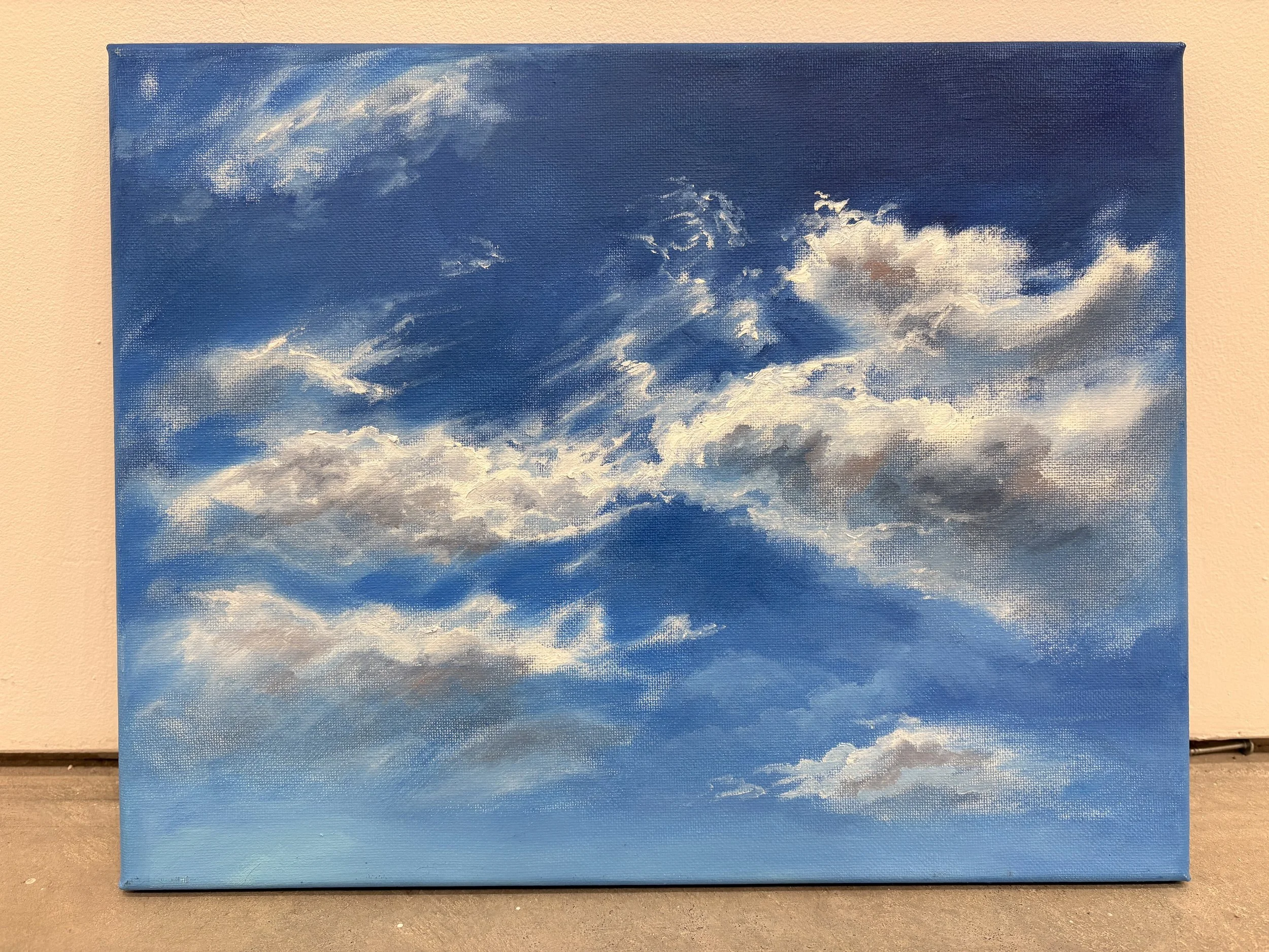 Melanie Berardicelli, "Blue Sky in August"