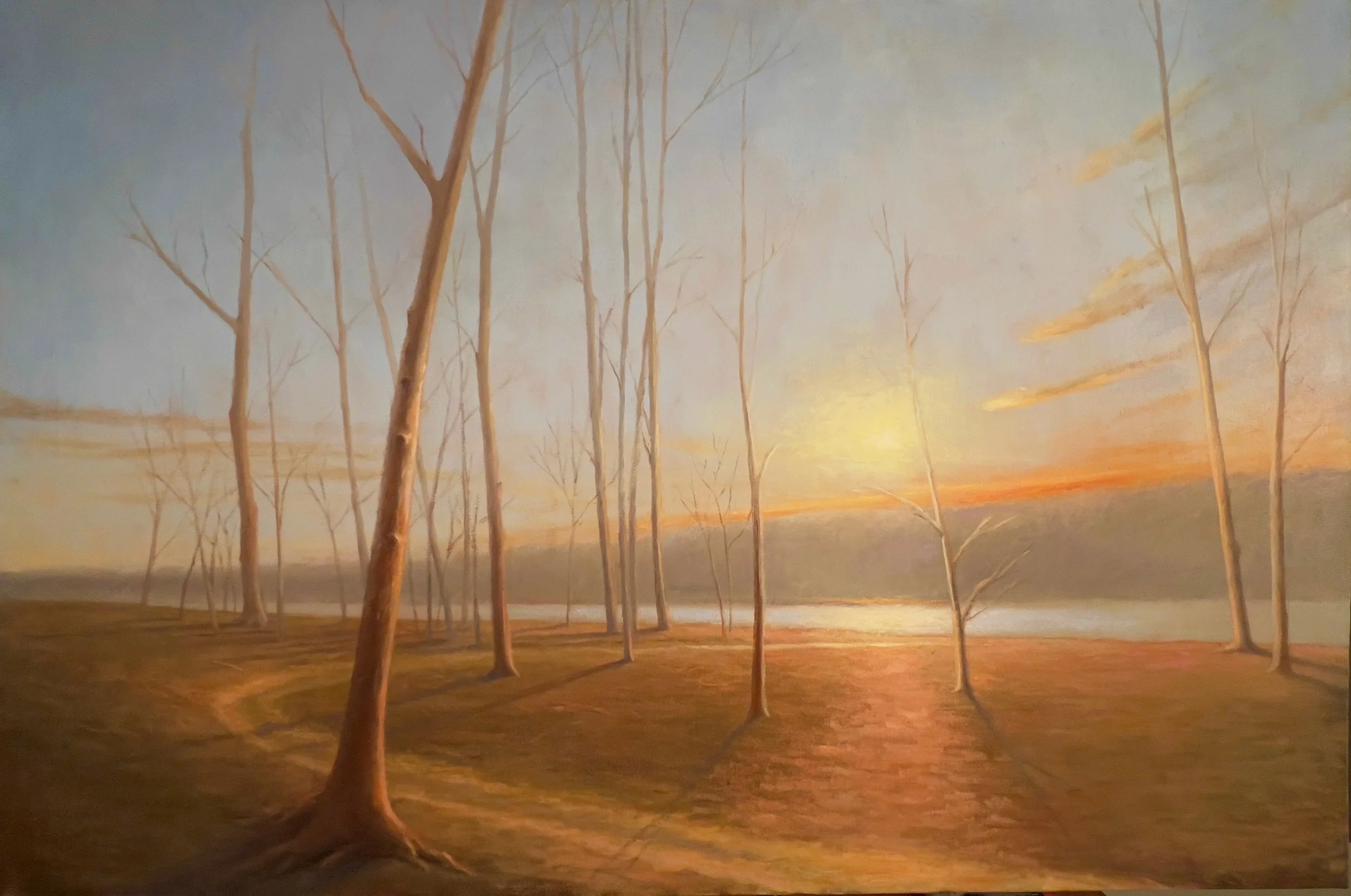 Robin Kappy, "Croton River Solitude"