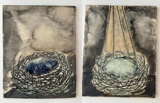 Alexandra  Rutsch Brock, "Family Nest - Empty Nest - Reconnecting Family Triptych"