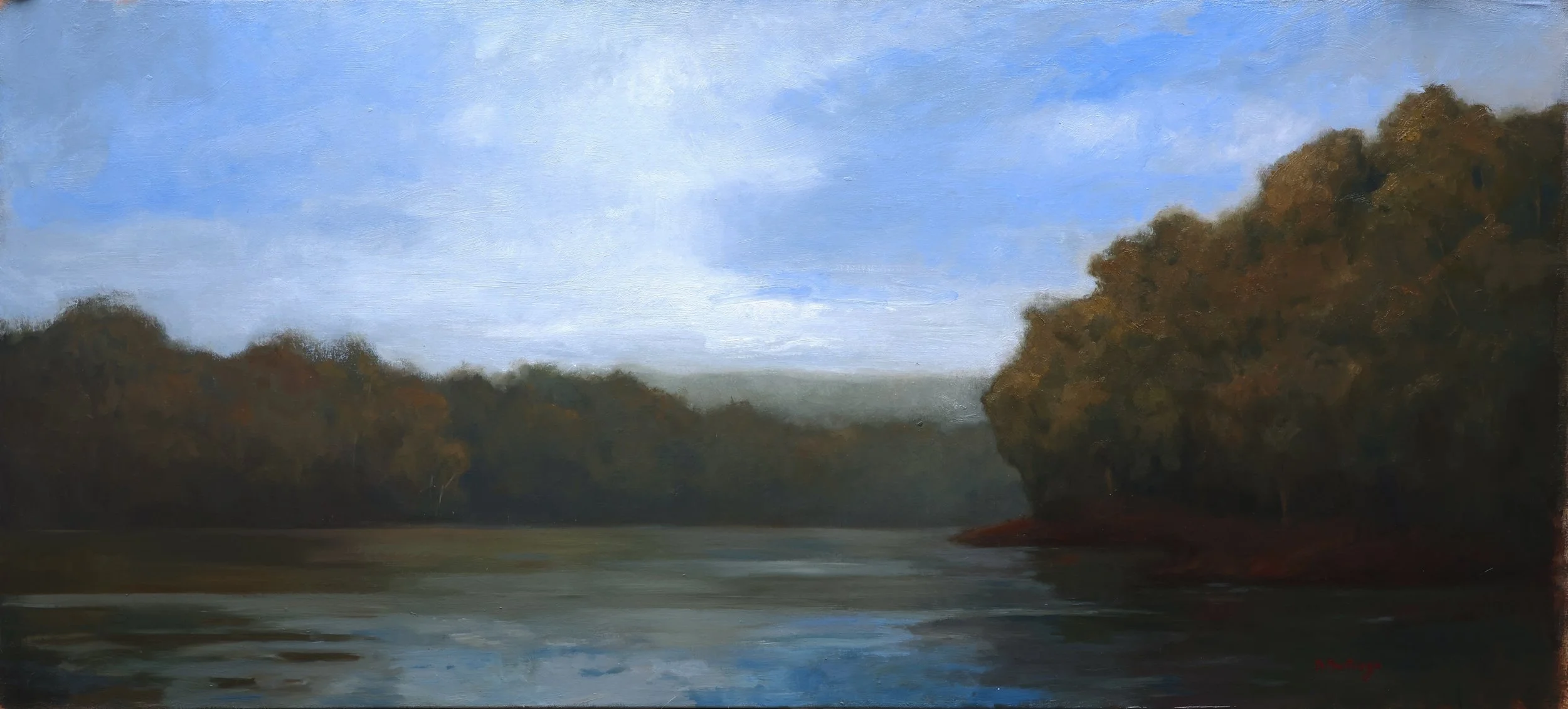 Diana Buitrago, "Shadow Lake (Teatown Lake Reservoir)"