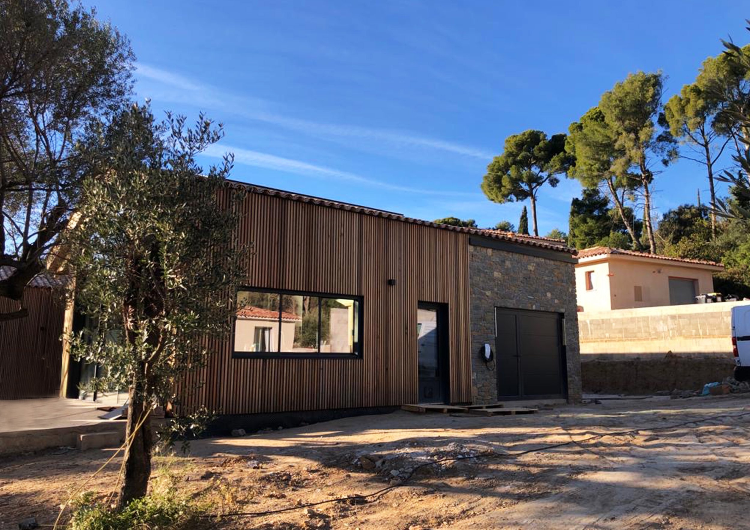 OLLIOULES (83) - Construction de Maison Ossature Bois - 225m2