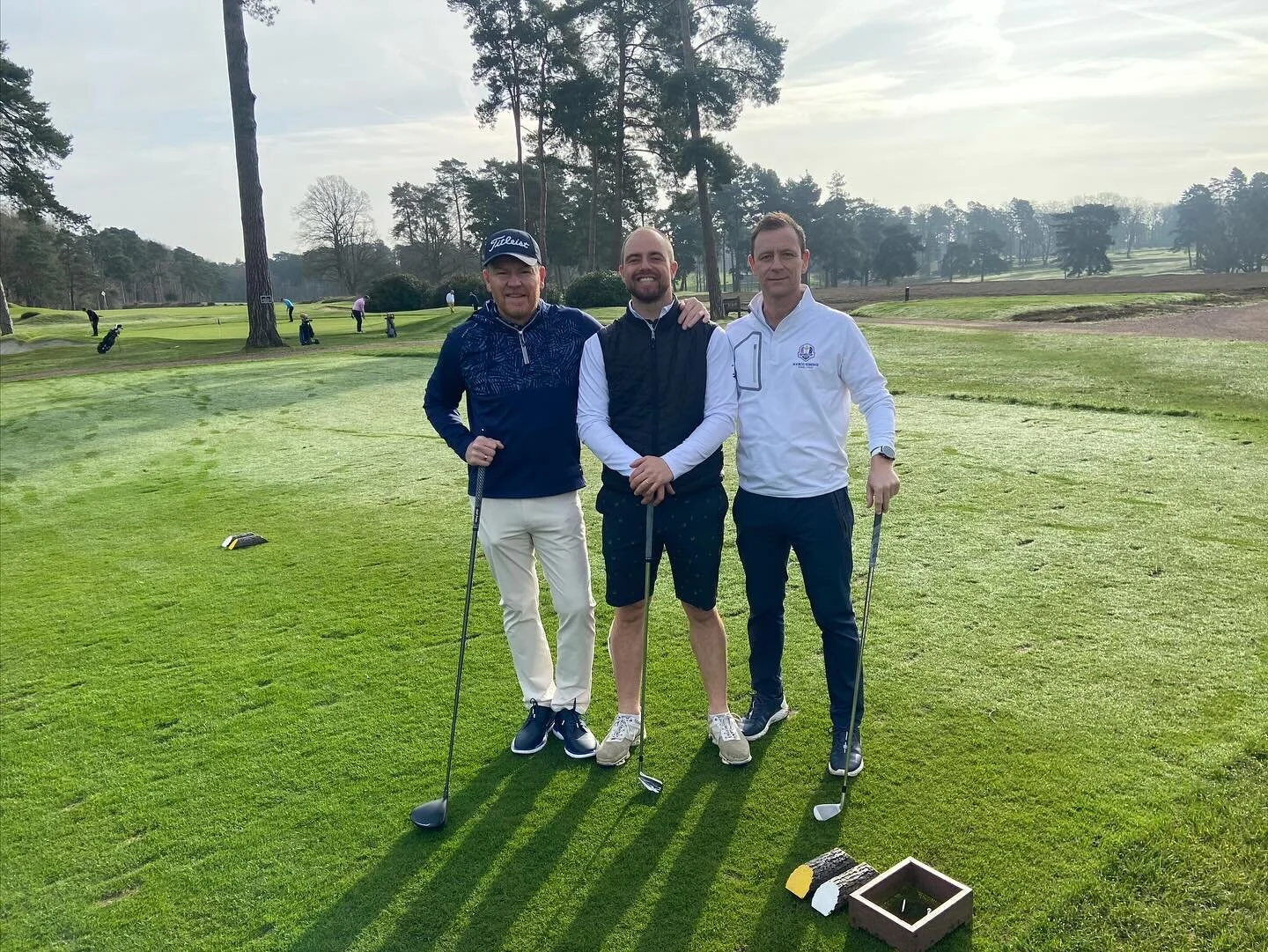 On Thursday I played at West Hill in the Guildford and district golfing Alliance with @jez_jukes and @mark_o_allen 

We had a wonderful day, at a beautifully manicured golf course and we were very lucky with the weather. 

We won with an incredible s
