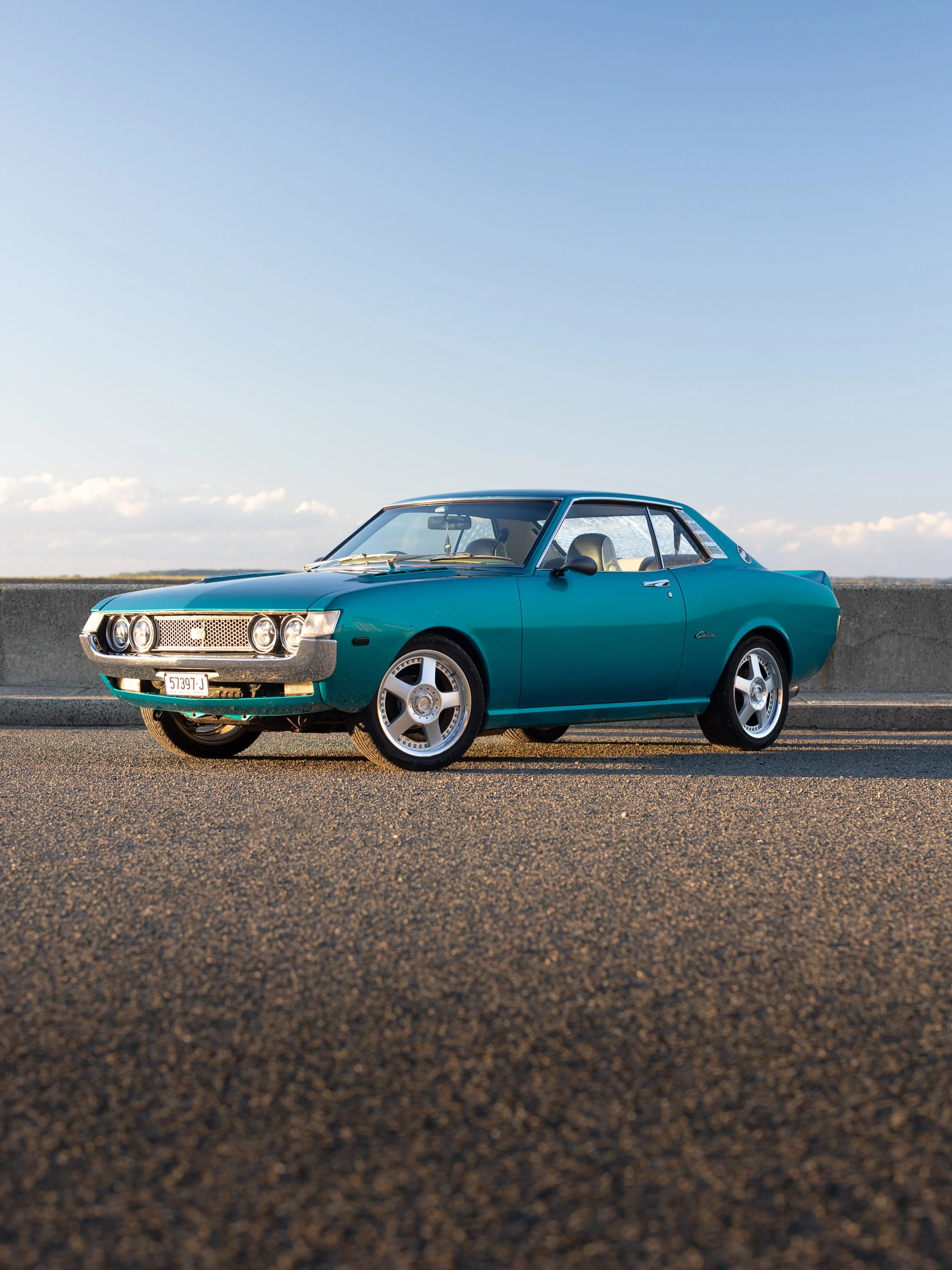 Sunrise shoot with this restored Toyota Celica 1600 GT near Sydney Airport this morning. Finished in teal metallic and photographed for an upcoming car sale ad.

Selling your car? Professional photos can make a big difference to how your ad stands ou