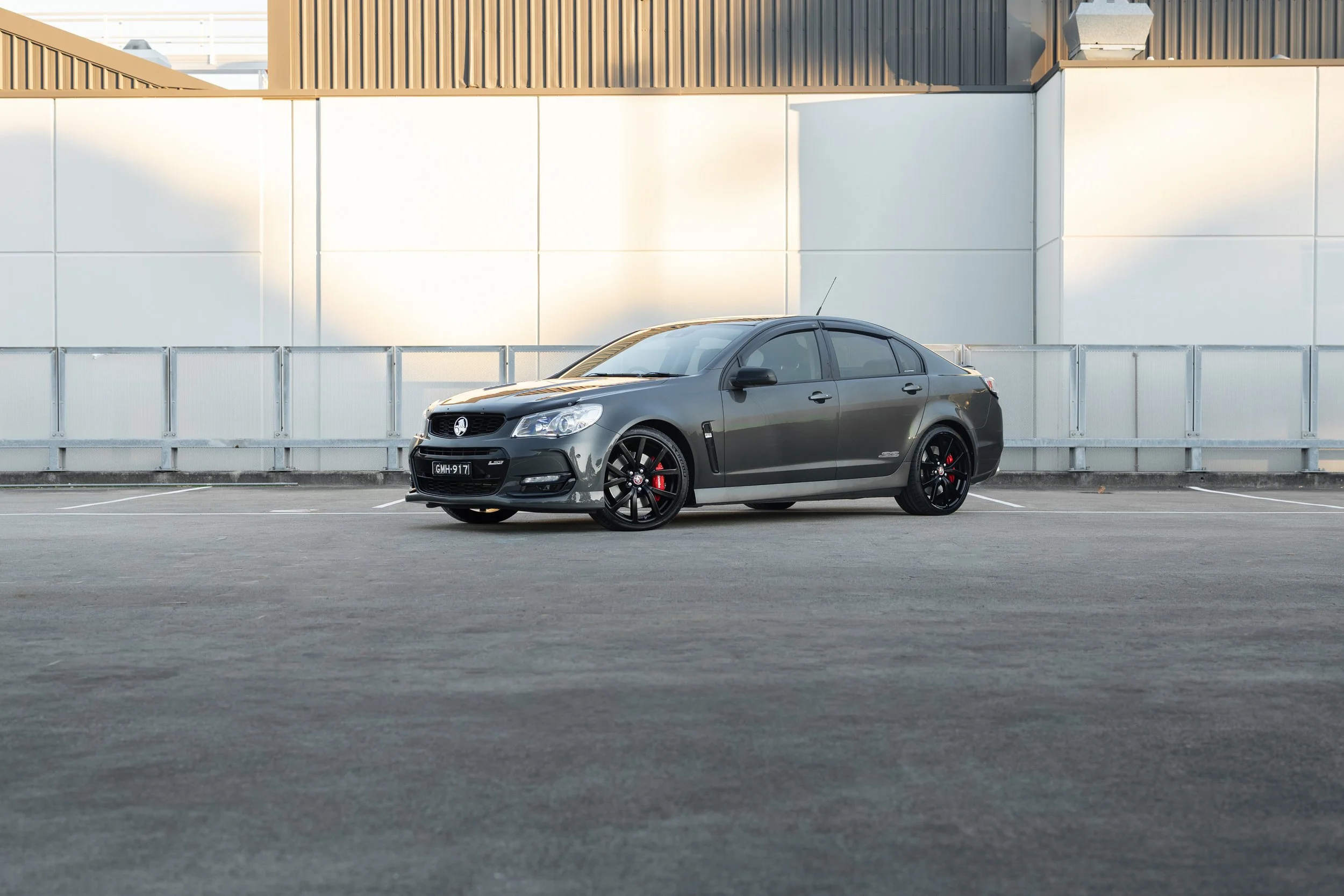 Professional car sale photography of a 2017 Holden Commodore SS V Redline