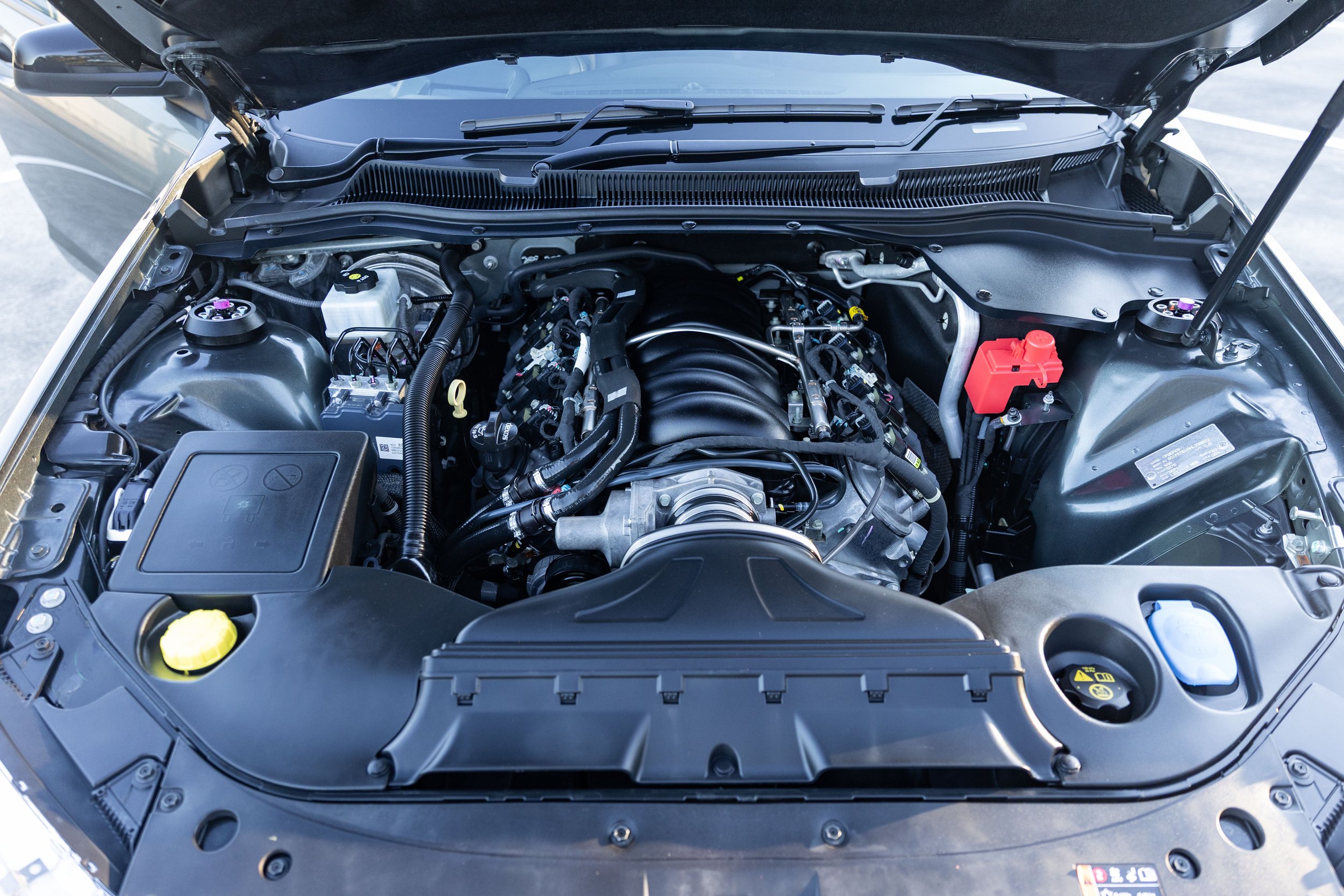 6.2-litre LS3 V8 engine in a 2017 Holden Commodore SS V Redline