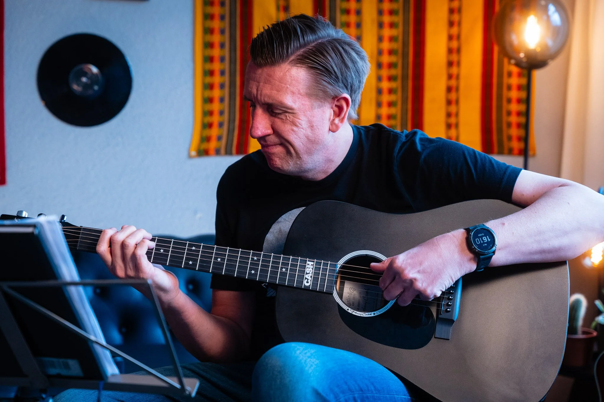 Akoestische gitaar en muziektheorie leren als leerling
