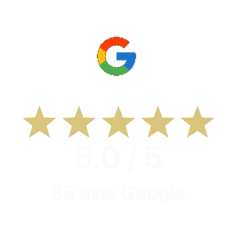 Note de 5 sur 5 basée sur 35 avis Google pour les cours de guitare d'Alex Vansalen à Saint-Gilles, Bruxelles
