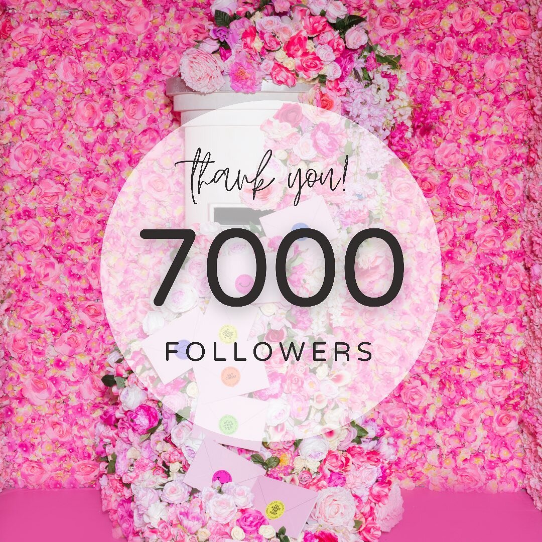 7k of you!!!🤪😍

Thank you so much to everyone who&rsquo;s followed and supported us!

Who&rsquo;s coming along to Selfie Central this weekend to celebrate with us? 📸

Don&rsquo;t forget you can get buy one get one half price on all prebookings for
