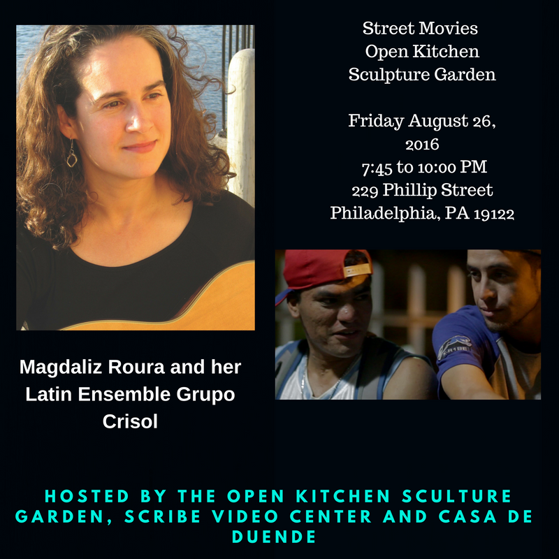 A collaboration between Scribe Video Center, the Open Kitchen Sculpture Garden and Casa de Duende. 