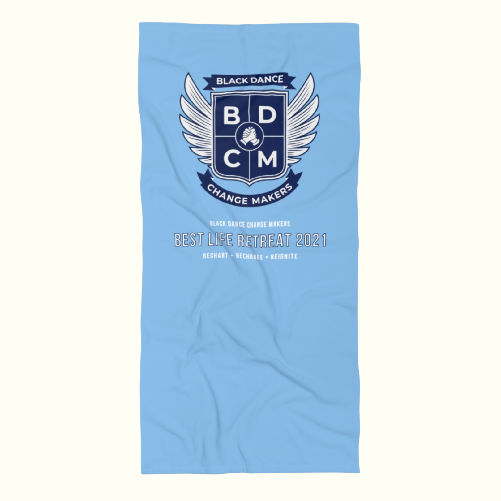 Best Life Retreat 2021 Beach Towel $35