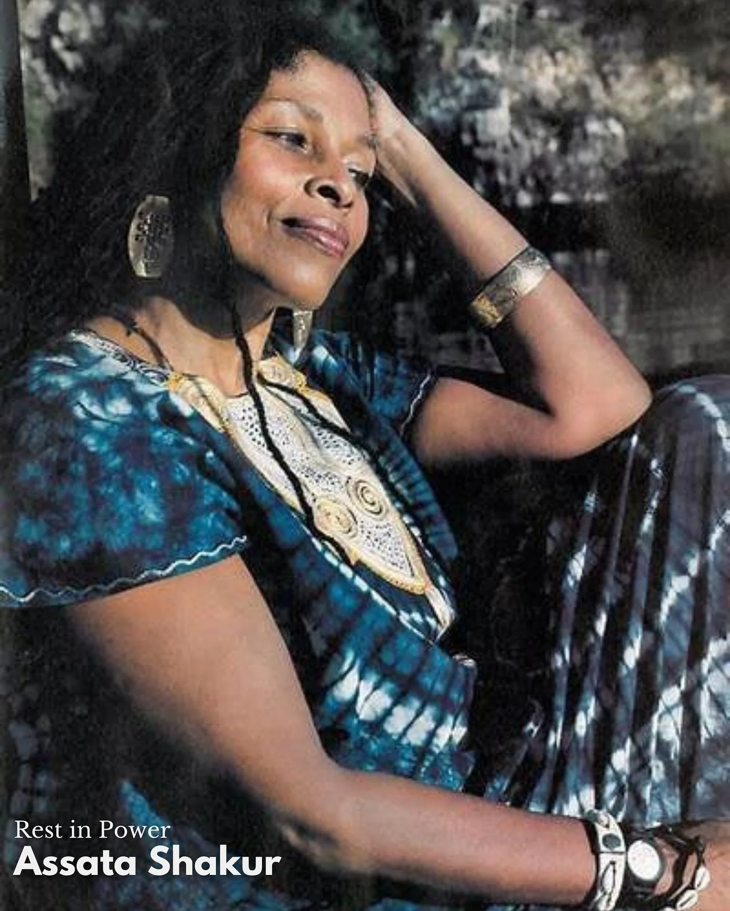 Rest in Revolutionary Power, Assata Shakur. 🕊️
Thank you for being one of our sharpest teachers.
You taught us to name the systems, love our people, and move like freedom is possible right now. 
We honor the woman who organized, wrote, mothered, dr