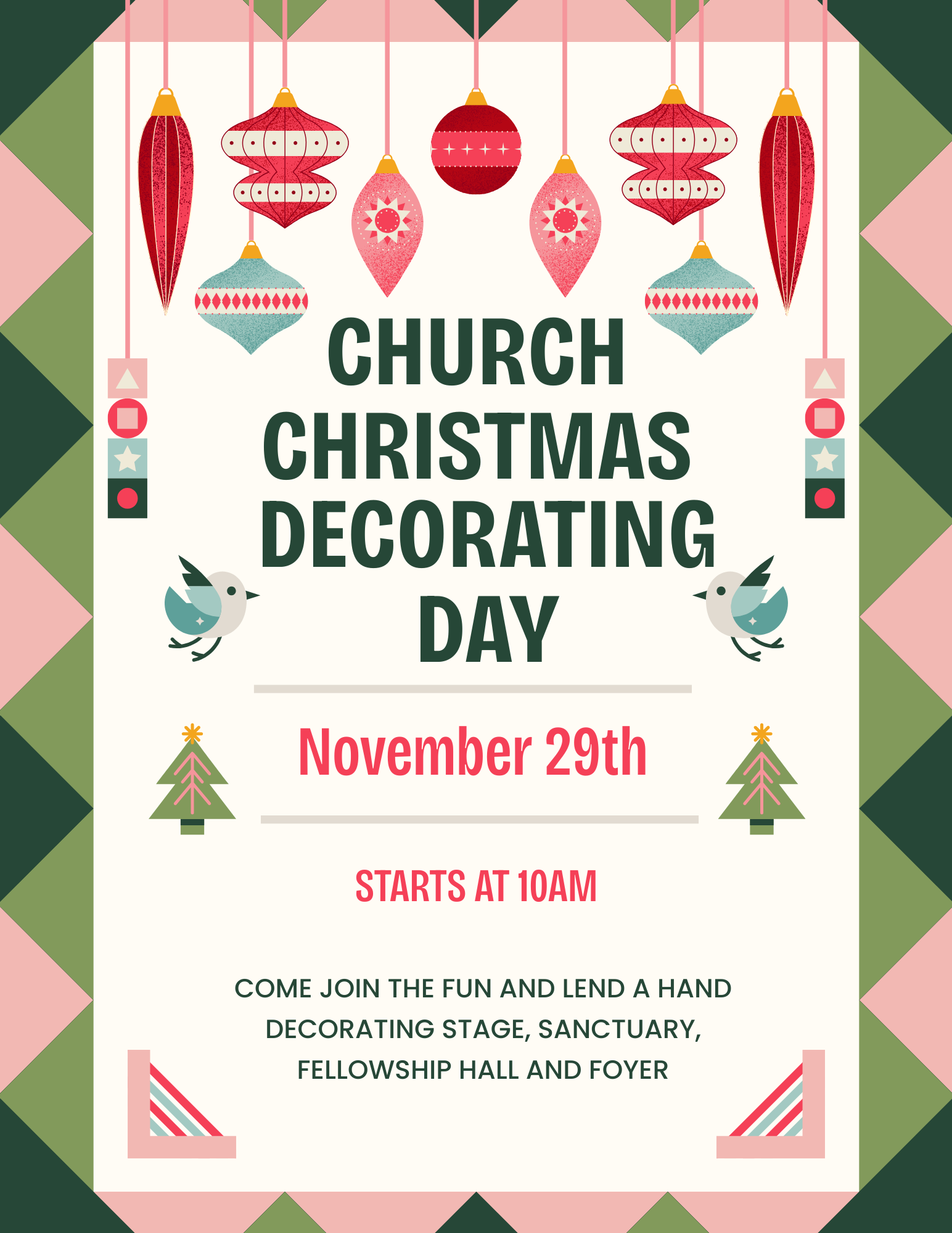 Christmas Decorating Day