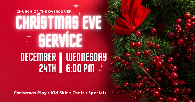 Special Christmas Eve Service
