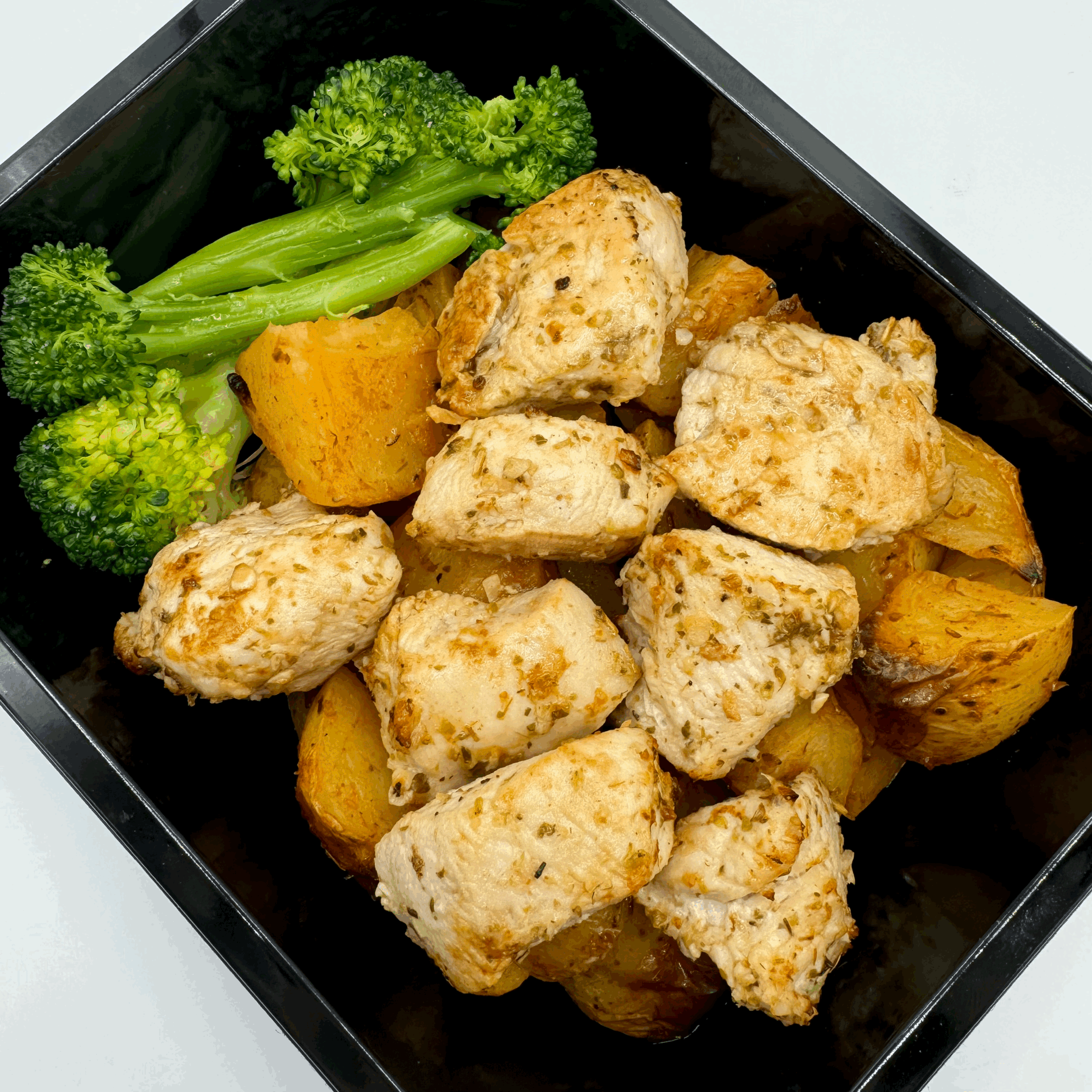 Greek Chicken w/ Lemon Garlic Potatoes