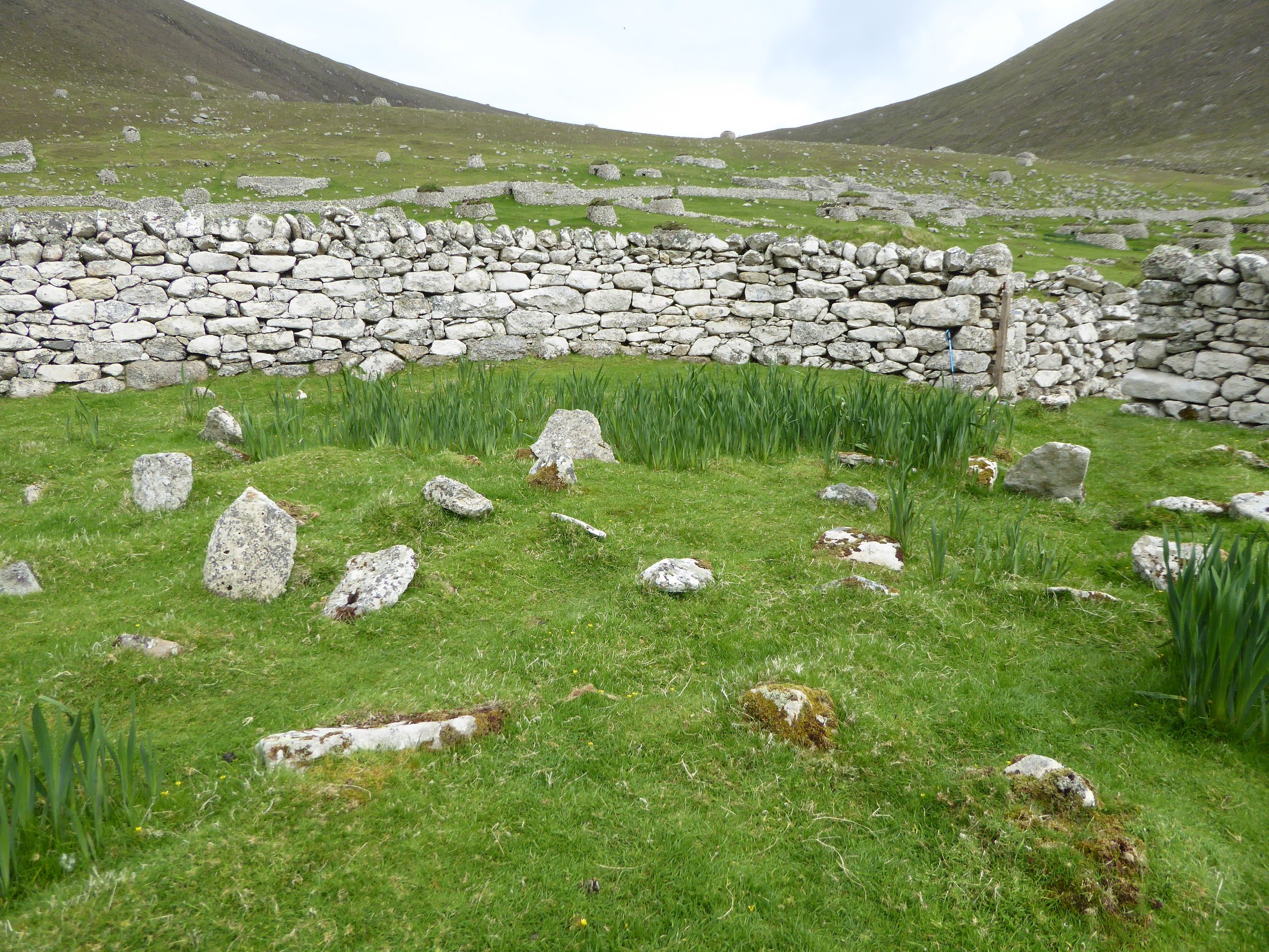 The graveyard, Hirta.
