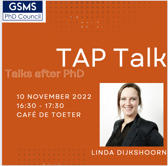 TAP (Talk After PhD) 10 November
