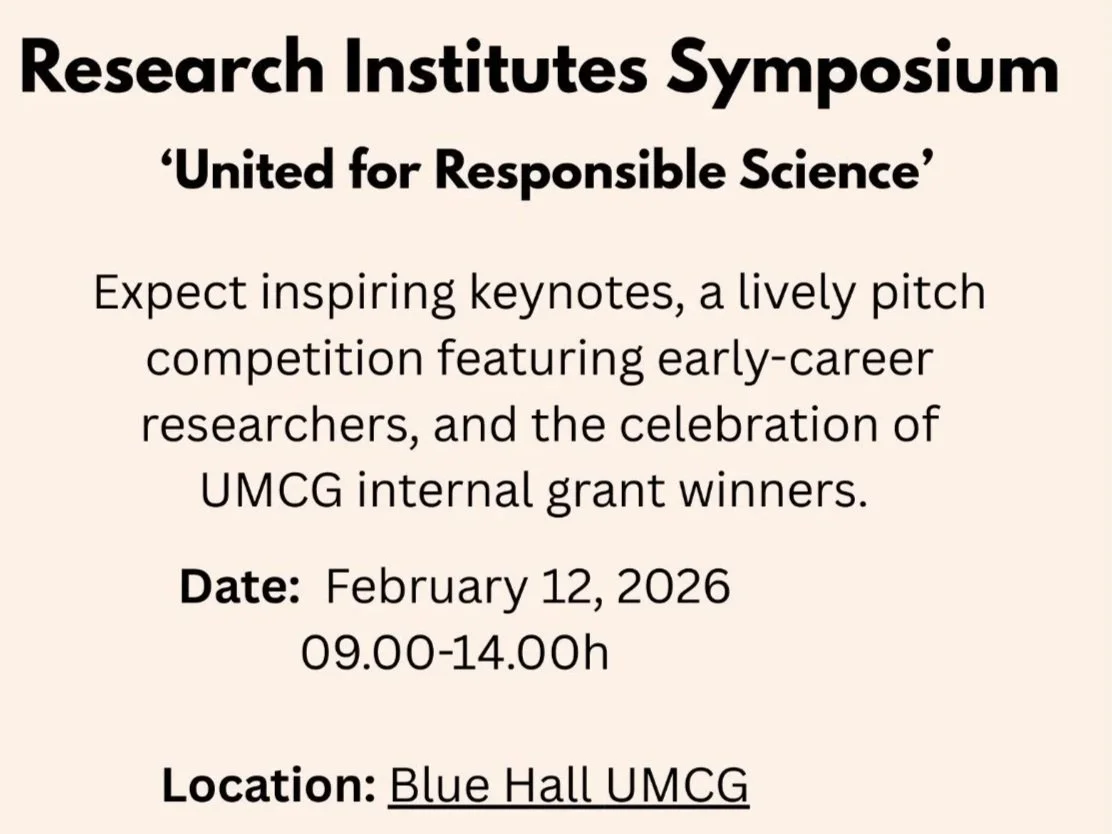 UMCG Joint Research Institutes Symposium