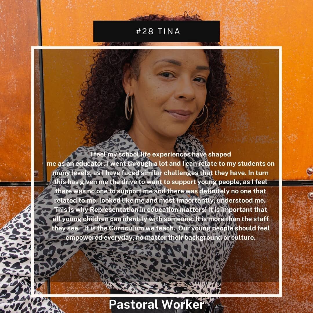 #28
Tina Bailey
&quot;I feel my school life experiences have shaped
me as an educator, I went through a lot and I can relate to my students on many
levels, as I have faced similar challenges that they have. In turn this has
given me the drive to want