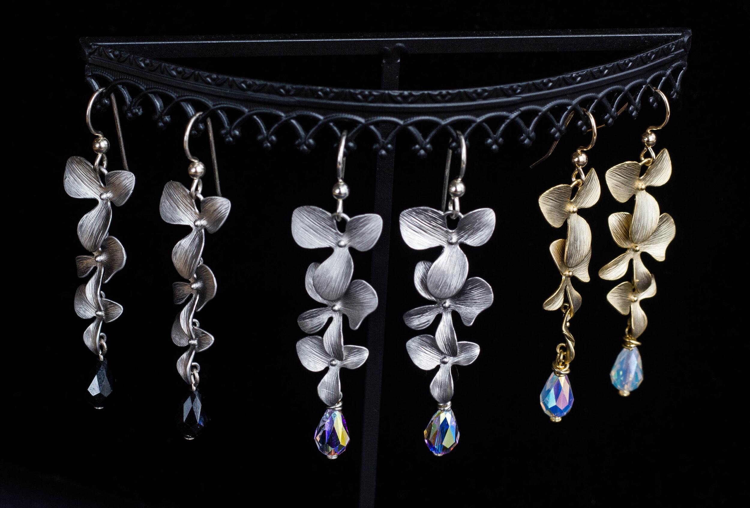 triple flower earrings - trio.jpeg