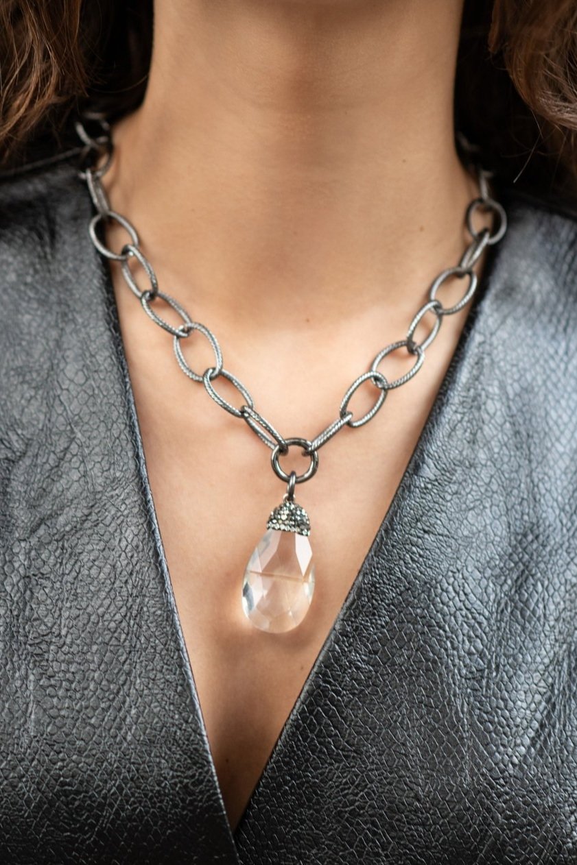 Gunmetal+%26+Crystal+Drop+Necklace+7.jpg