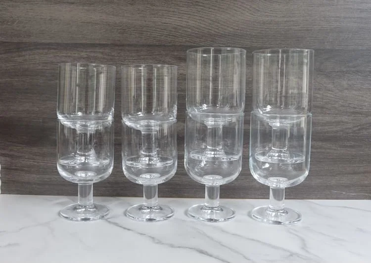 Food & Wine: These Stackable Wine Glasses Will Make You Feel Like You're in  Italy  Jennifer Zyman