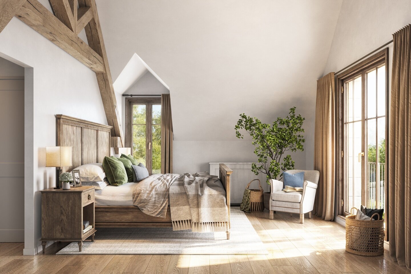 Meticulously crafted by acclaimed architect Michaelis Boyd, Cour du Baron's limited number of single-family residences present a 21st century home ownership experience, only 90 minutes from Paris, with spacious indoor-outdoor floor plans and sleek ye
