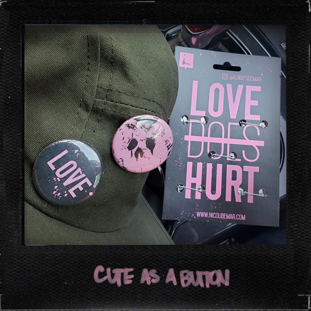 "Love Does Not Hurt" Button Pack