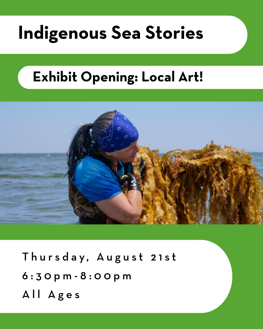 Indigenous Sea Stories Exhibit Opening