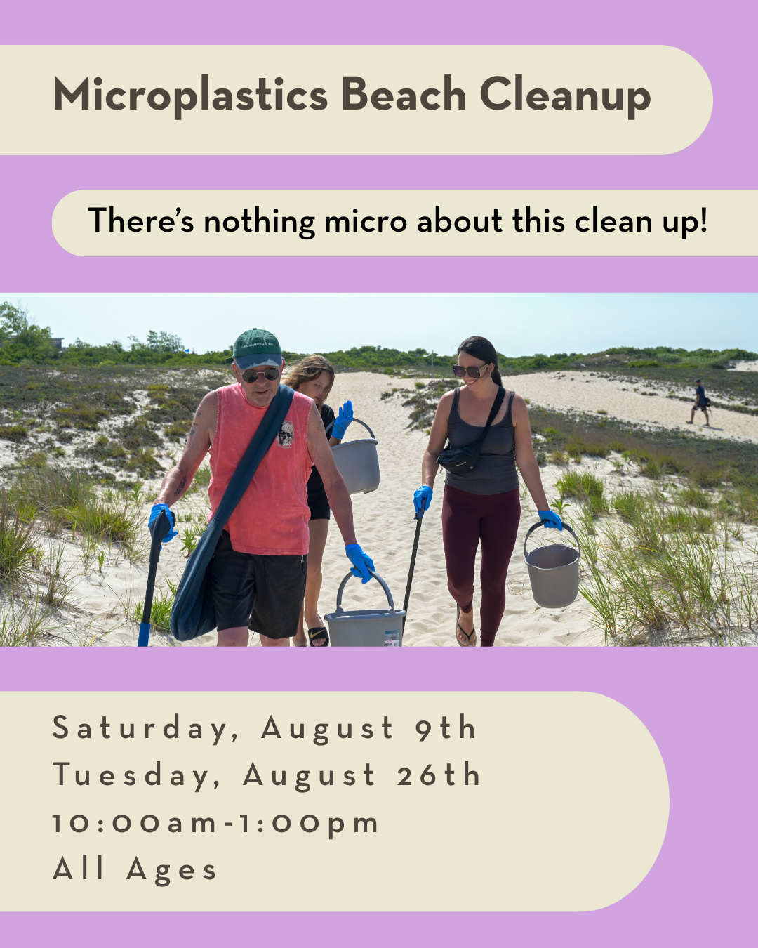 Microplastics Beach Cleanup