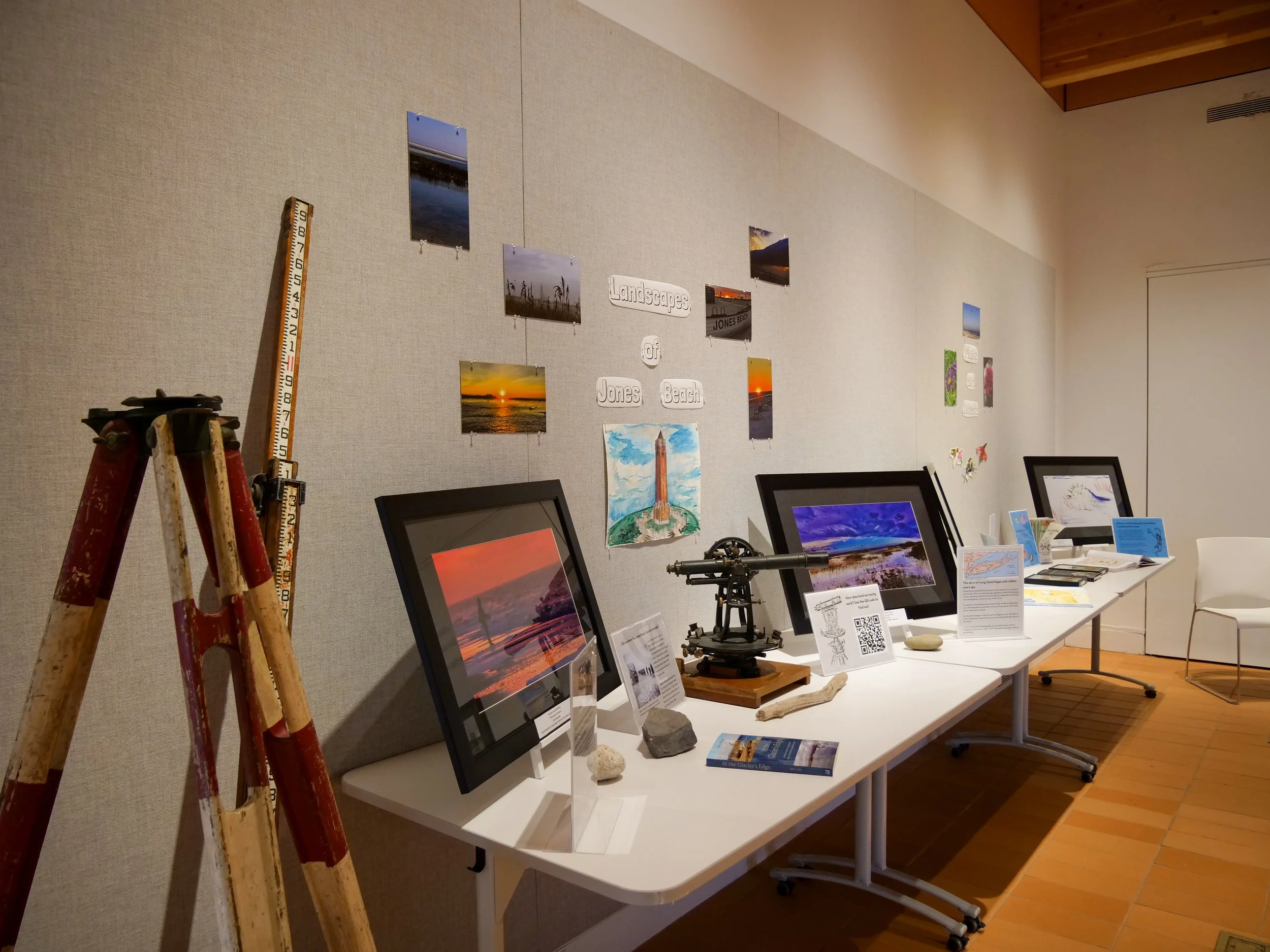 A glimpse into the 2024 Eye of the Beholder Exhibit display. 