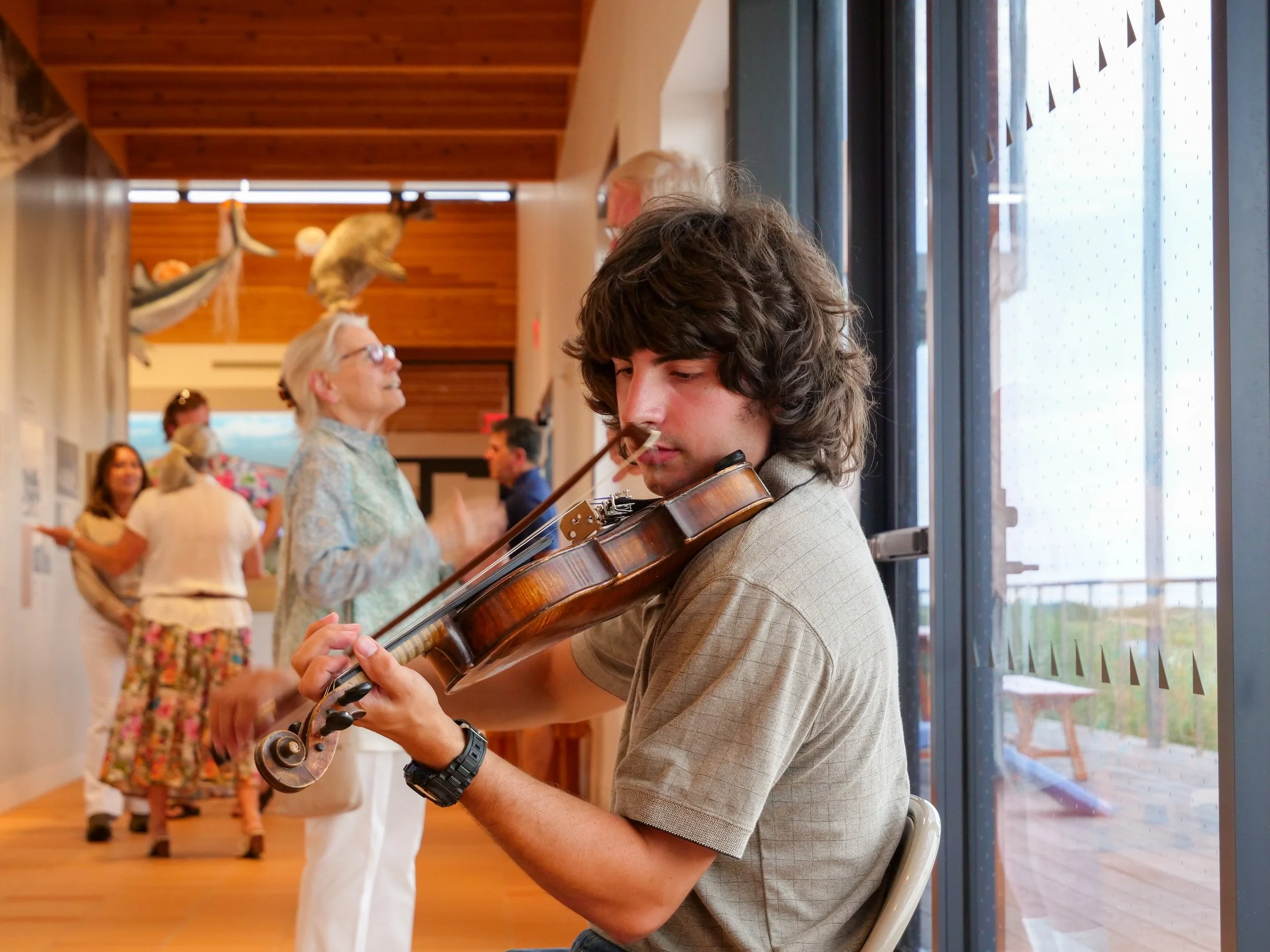 A glimpse into the 2024 Eye of the Beholder Exhibit opening. 